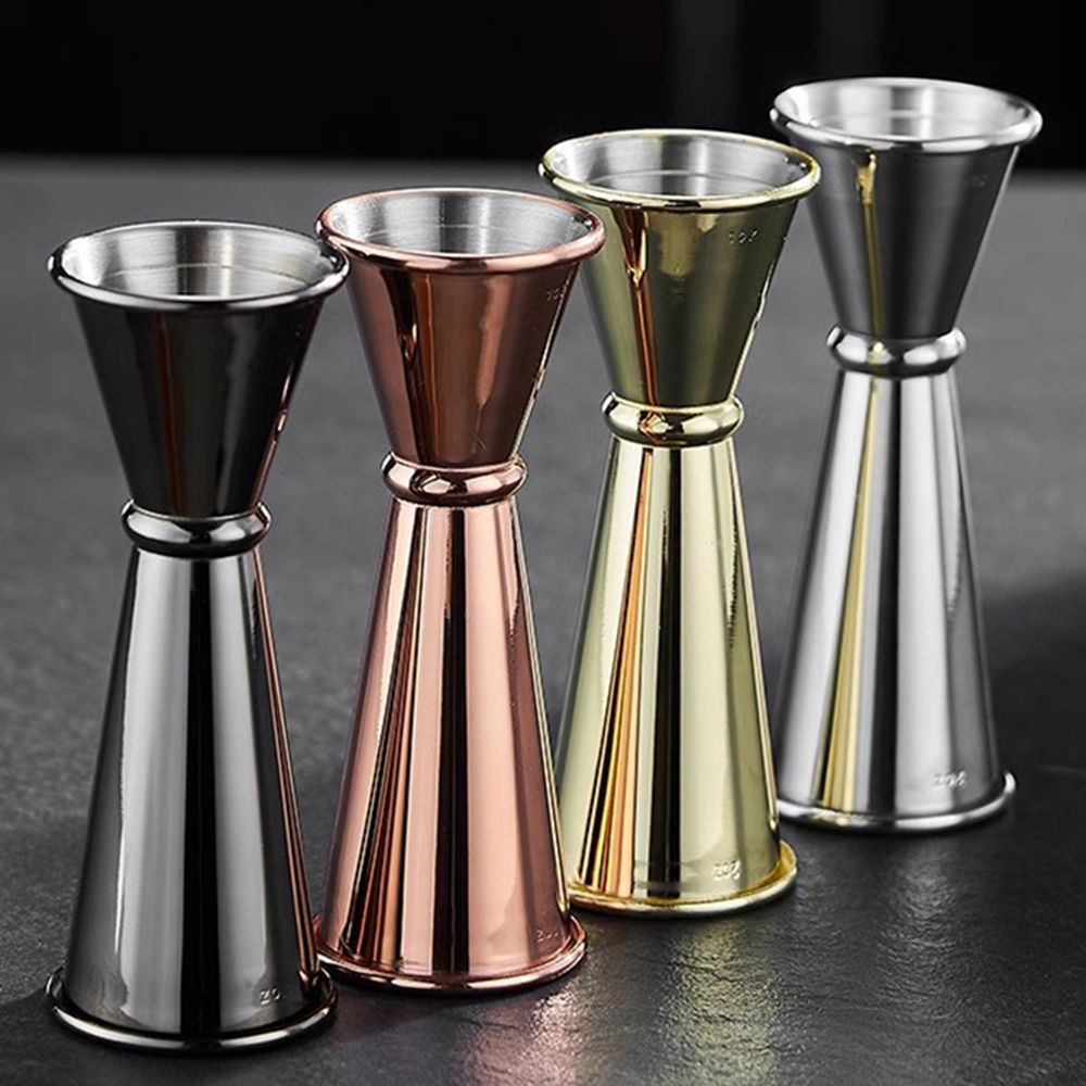 แก้วตวงสแตนเลสแบบสองช่องสำหรับ - Spirit Measure Jigger บทวิจารณ์และราคา