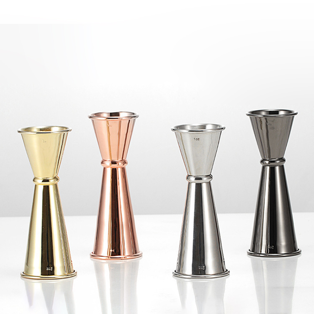 แก้วตวงสแตนเลสแบบสองช่องสำหรับ - Spirit Measure Jigger บทวิจารณ์และราคา