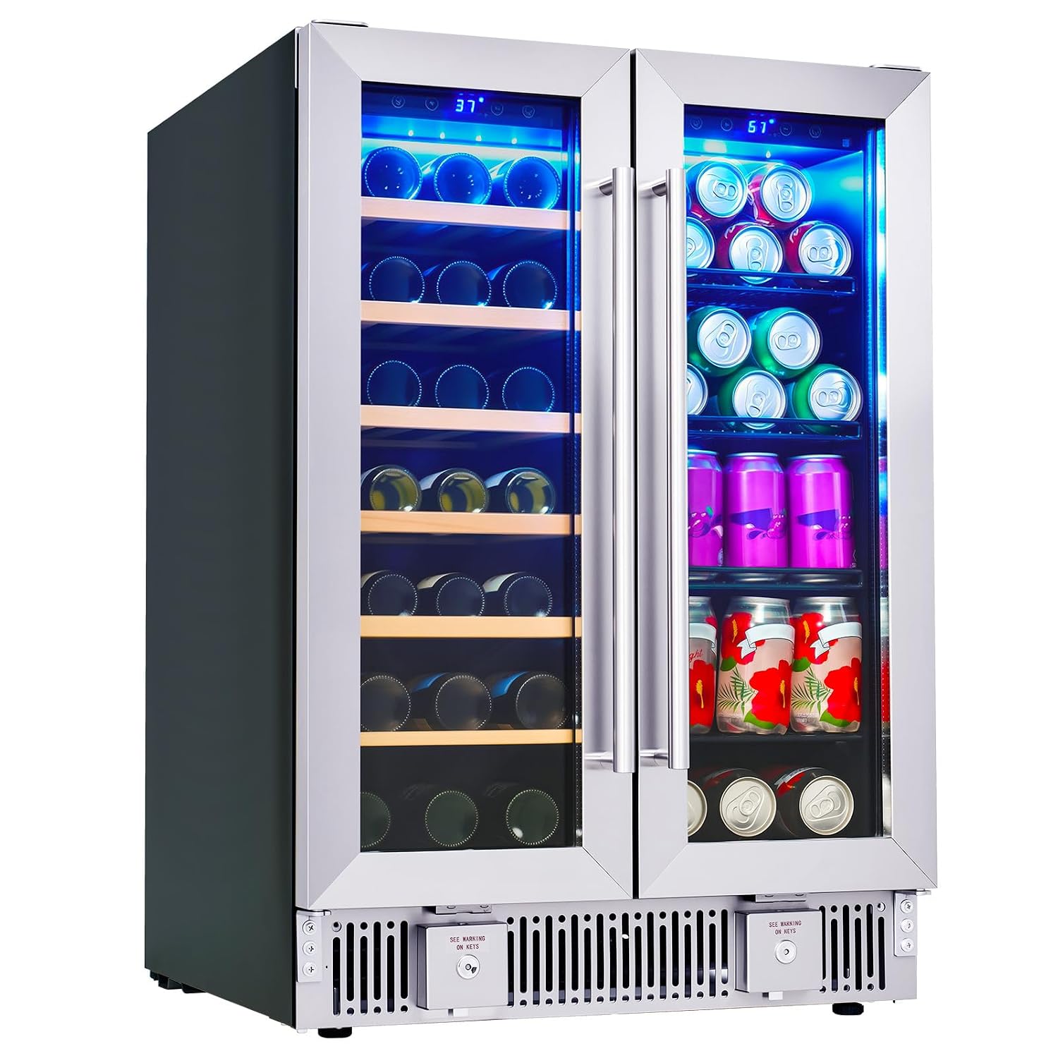 ตู้แช่เครื่องดื่ม, ตู้แช่ไวน์แ - Wine And Beer Undercounter Fridge บทวิจารณ์และราคา
