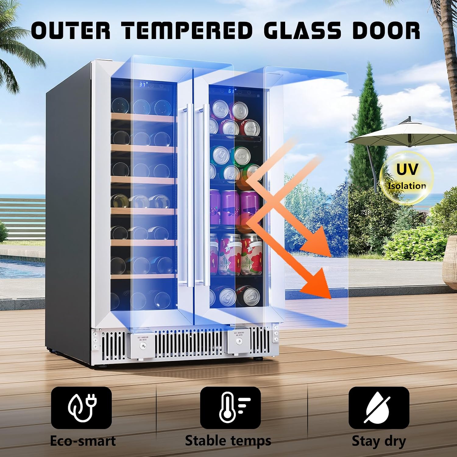 ตู้แช่เครื่องดื่ม, ตู้แช่ไวน์แ - Wine And Beer Undercounter Fridge บทวิจารณ์และราคา