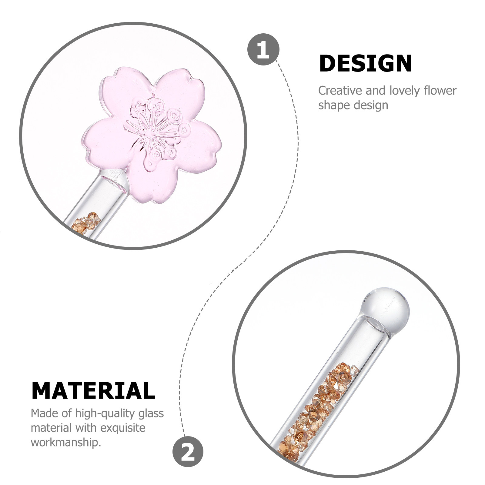 ไม้คนเครื่องดื่มแก้วลายดอกไม้  - Muddler Cocktail Bar บทวิจารณ์และราคา