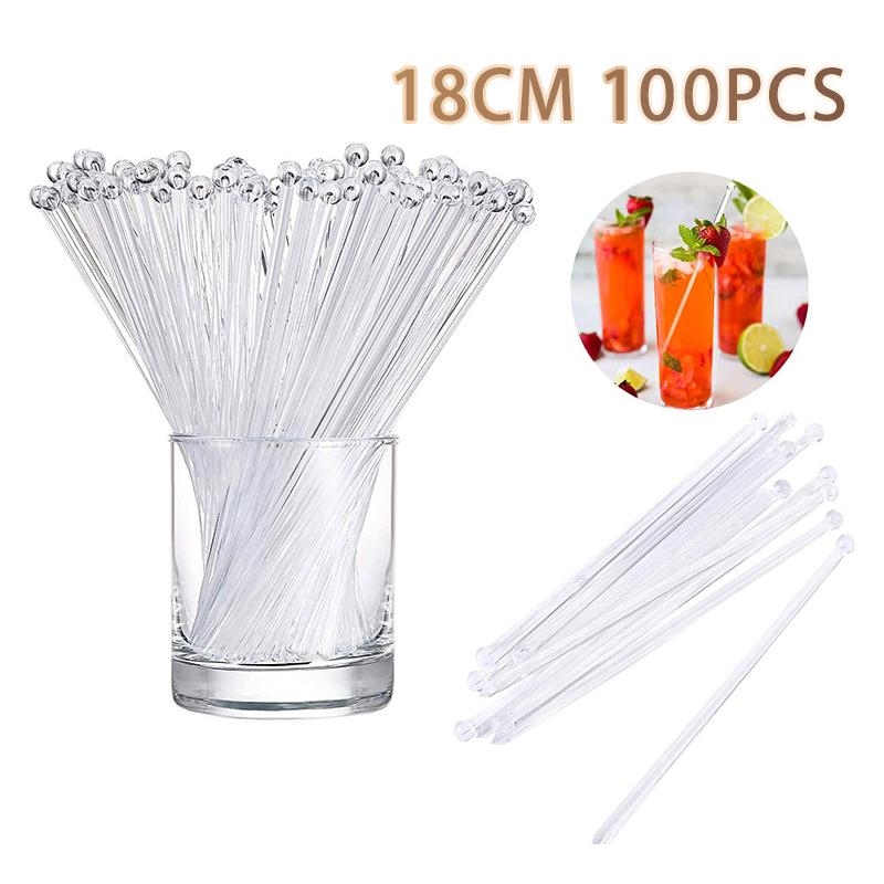 100 ชิ้น แท่งคนเครื่องดื่มค็อก - Muddler Cocktail Bar บทวิจารณ์และราคา