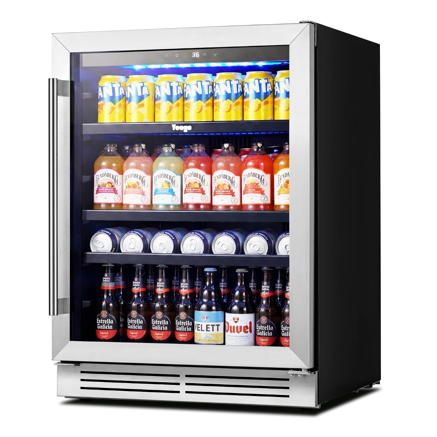 ตู้แช่เครื่องดื่มขนาด 24 นิ้ว  - Wine And Beer Undercounter Fridge บทวิจารณ์และราคา
