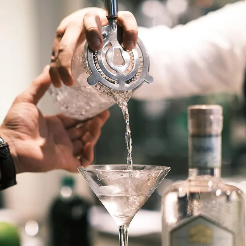 ชุดเชคเกอร์ค็อกเทลสแตนเลสพร้อม - Muddler Cocktail Bar บทวิจารณ์และราคา