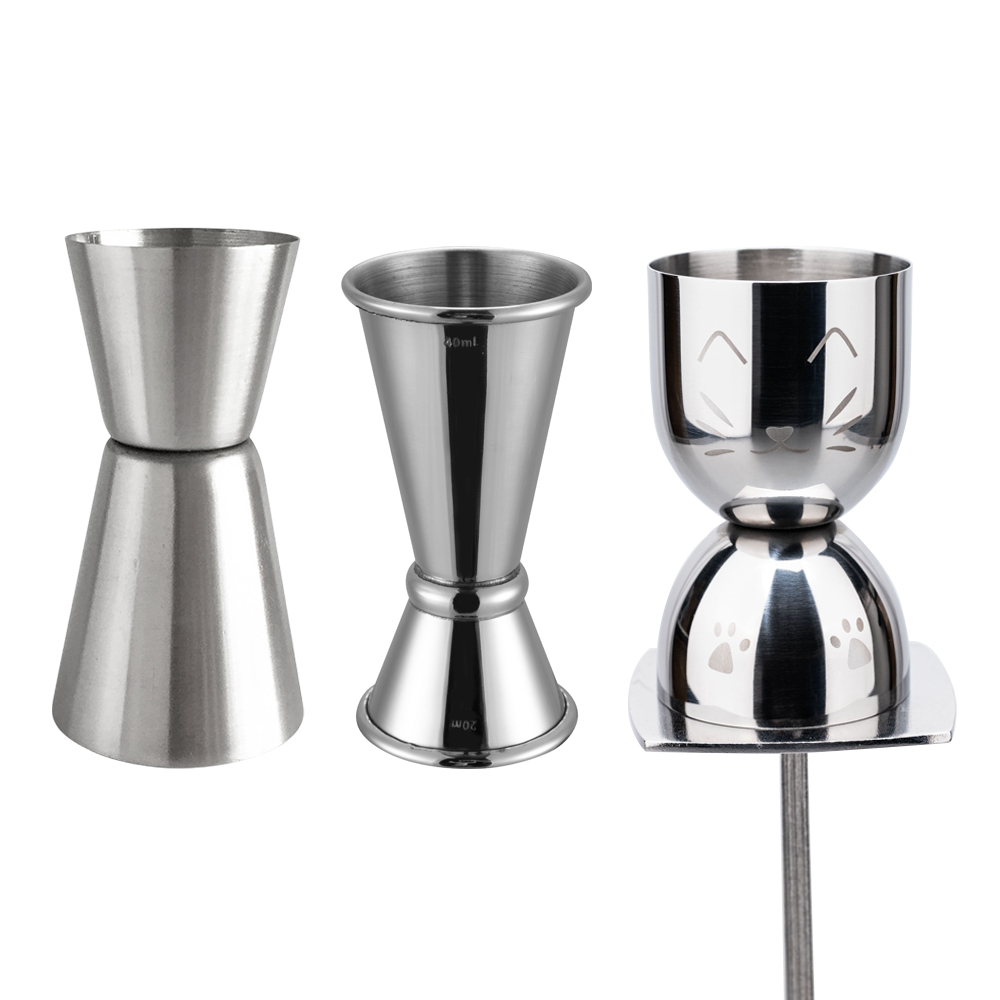 ถ้วยตวงสแตนเลสสำหรับค็อกเทลบาร - Spirit Measure Jigger บทวิจารณ์และราคา