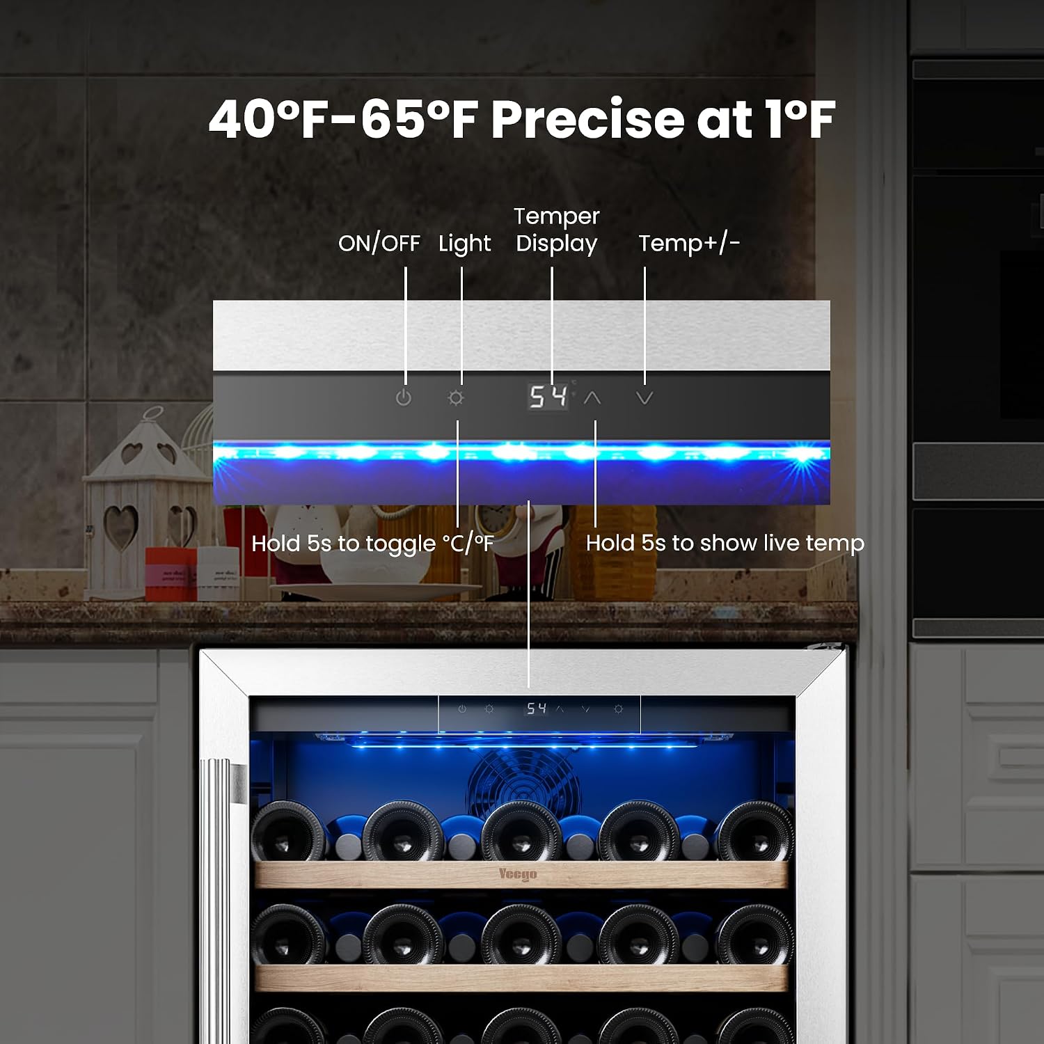 ตู้แช่ไวน์ Yeego - ตู้แช่ไวน์ข - Wine And Beer Undercounter Fridge บทวิจารณ์และราคา