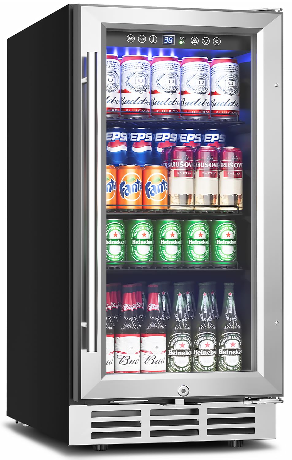 ตู้เย็นแช่เครื่องดื่มใต้เคาน์เ - Wine And Beer Undercounter Fridge บทวิจารณ์และราคา
