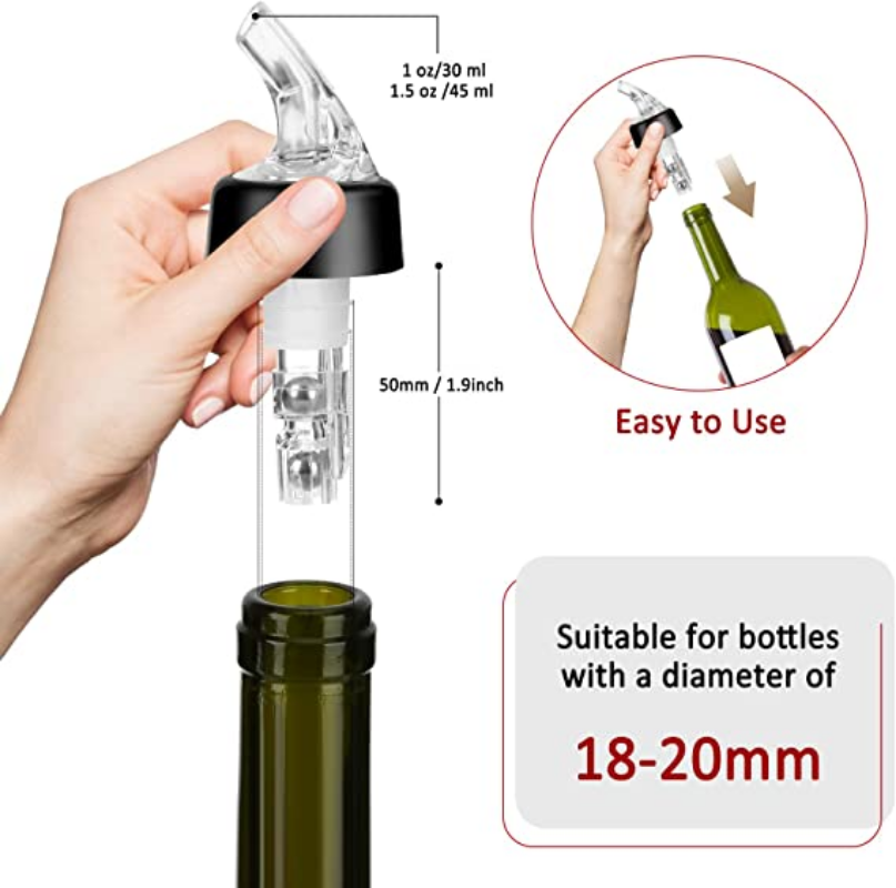 30 Ml อัตโนมัติวัดขวด Pourer S - Spirit Measure Jigger บทวิจารณ์และราคา