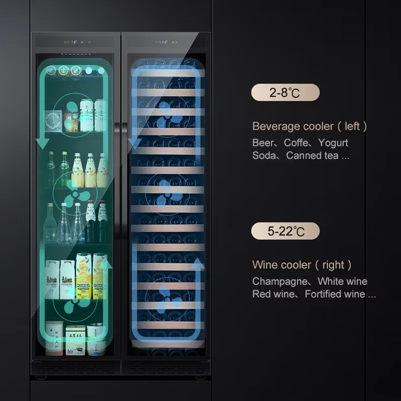 ตู้แช่เครื่องดื่มแบบฝังในตัว ต - Wine And Beer Undercounter Fridge บทวิจารณ์และราคา